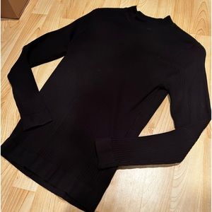 ZARA black knitted long sleeve